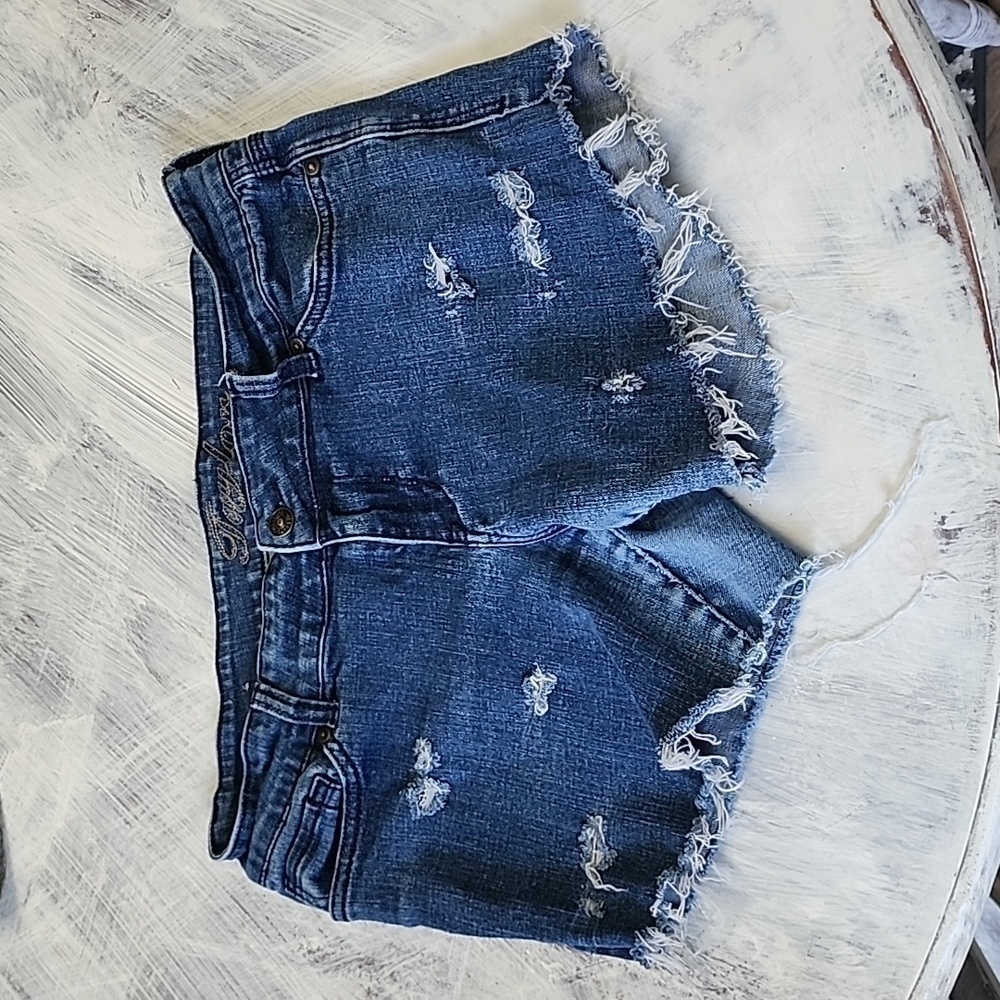 DELIA*S Dark Blue Cutoff Jeans Shorts style name " TAYLOR" Size 11/12 P